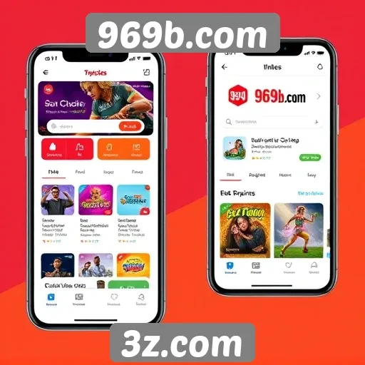 Experiência do usuário no 969b.com em dispositivos móveis